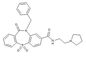 Benzyl-triketo-N-(2-pyrrolidinoethyl)BLAHcarboxamide