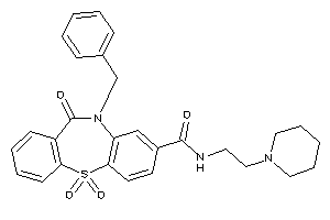 Benzyl-triketo-N-(2-piperidinoethyl)BLAHcarboxamide