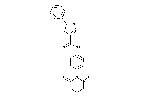 N-(4-glutarimidophenyl)-5-phenyl-2-isoxazoline-3-carboxamide