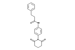 N-(4-glutarimidophenyl)-3-phenyl-propionamide