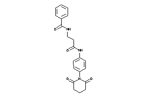 N-[3-(4-glutarimidoanilino)-3-keto-propyl]benzamide