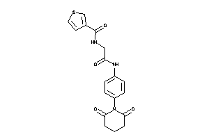 N-[2-(4-glutarimidoanilino)-2-keto-ethyl]thiophene-3-carboxamide