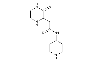 2-(3-ketopiperazin-2-yl)-N-(4-piperidyl)acetamide