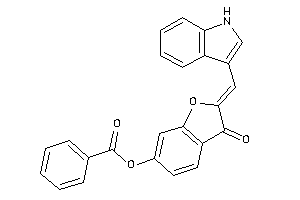 Benzoic Acid [2-(1H-indol-3-ylmethylene)-3-keto-coumaran-6-yl] Ester