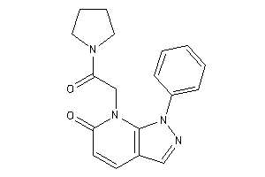 Image of 7-(2-keto-2-pyrrolidino-ethyl)-1-phenyl-pyrazolo[3,4-b]pyridin-6-one