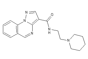 N-(2-piperidinoethyl)pyrazolo[1,5-a]quinazoline-3-carboxamide