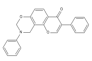 3,9-diphenyl-8,10-dihydropyrano[2,3-f][1,3]benzoxazin-4-one