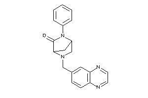 5-phenyl-2-(quinoxalin-6-ylmethyl)-2,5-diazabicyclo[2.2.1]heptan-6-one