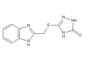 3-(1H-benzimidazol-2-ylmethylthio)-1,4-dihydro-1,2,4-triazol-5-one