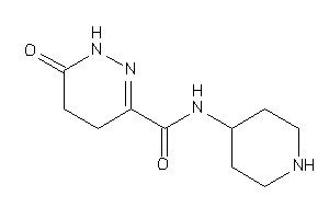 6-keto-N-(4-piperidyl)-4,5-dihydro-1H-pyridazine-3-carboxamide