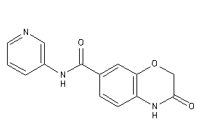 3-keto-N-(3-pyridyl)-4H-1,4-benzoxazine-7-carboxamide