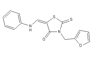 Image of 5-(anilinomethylene)-3-(2-furfuryl)-2-thioxo-thiazolidin-4-one