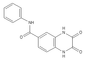 2,3-diketo-N-phenyl-1,4-dihydroquinoxaline-6-carboxamide