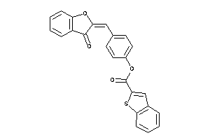 Image of Benzothiophene-2-carboxylic Acid [4-[(3-ketocoumaran-2-ylidene)methyl]phenyl] Ester
