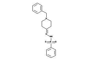 N-[(1-benzyl-4-piperidylidene)amino]benzenesulfonamide