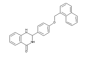 2-[4-(1-naphthylmethoxy)phenyl]-2,3-dihydro-1H-quinazolin-4-one