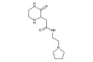 2-(3-ketopiperazin-2-yl)-N-(2-pyrrolidinoethyl)acetamide