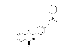 2-[4-(2-keto-2-morpholino-ethoxy)phenyl]-2,3-dihydro-1H-quinazolin-4-one