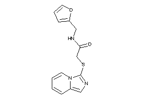 N-(2-furfuryl)-2-(imidazo[1,5-a]pyridin-3-ylthio)acetamide