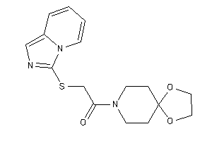 1-(1,4-dioxa-8-azaspiro[4.5]decan-8-yl)-2-(imidazo[1,5-a]pyridin-3-ylthio)ethanone