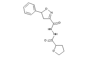 5-phenyl-N'-(tetrahydrofuran-2-carbonyl)-2-isoxazoline-3-carbohydrazide