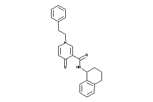 4-keto-1-phenethyl-N-tetralin-1-yl-nicotinamide