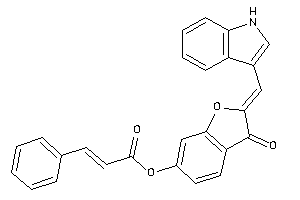 3-phenylacrylic Acid [2-(1H-indol-3-ylmethylene)-3-keto-coumaran-6-yl] Ester
