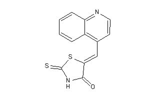 5-(4-quinolylmethylene)-2-thioxo-thiazolidin-4-one