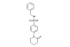 N-benzyl-4-(2-ketopiperidino)benzenesulfonamide