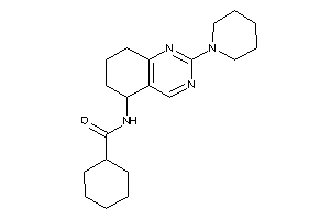 N-(2-piperidino-5,6,7,8-tetrahydroquinazolin-5-yl)cyclohexanecarboxamide