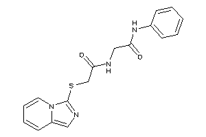 2-[[2-(imidazo[1,5-a]pyridin-3-ylthio)acetyl]amino]-N-phenyl-acetamide