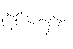 5-[(2,3-dihydro-1,4-benzodioxin-6-ylamino)methylene]-2-thioxo-thiazolidin-4-one