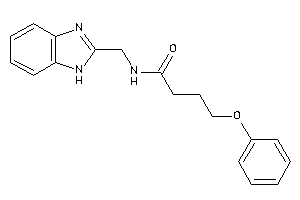 Image of N-(1H-benzimidazol-2-ylmethyl)-4-phenoxy-butyramide