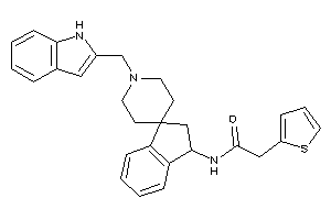 N-[1'-(1H-indol-2-ylmethyl)spiro[indane-3,4'-piperidine]-1-yl]-2-(2-thienyl)acetamide