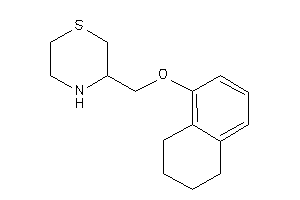 3-(tetralin-5-yloxymethyl)thiomorpholine