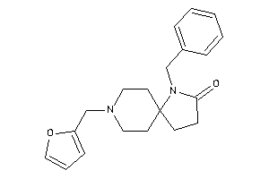 4-benzyl-8-(2-furfuryl)-4,8-diazaspiro[4.5]decan-3-one