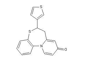 6-(3-thienyl)-6,7-dihydropyrido[2,1-d][1,5]benzothiazepin-9-one