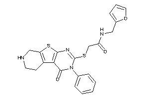 N-(2-furfuryl)-2-[[keto(phenyl)BLAHyl]thio]acetamide