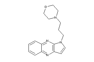 4-(3-pyrrolo[3,2-b]quinoxalin-1-ylpropyl)morpholine