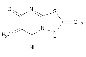5-imino-2,6-dimethylene-3H-[1,3,4]thiadiazolo[3,2-a]pyrimidin-7-one
