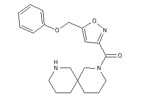 4,8-diazaspiro[5.5]undecan-4-yl-[5-(phenoxymethyl)isoxazol-3-yl]methanone