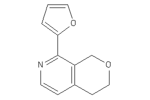 Image of 8-(2-furyl)-3,4-dihydro-1H-pyrano[3,4-c]pyridine