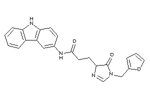 N-(9H-carbazol-3-yl)-3-[1-(2-furfuryl)-5-keto-2-imidazolin-4-yl]propionamide