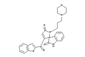 4-(benzofuran-2-carbonyl)-1-(3-morpholinopropyl)spiro[3-pyrroline-5,3'-indoline]-2,2'-quinone