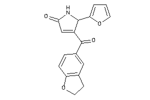 4-(coumaran-5-carbonyl)-5-(2-furyl)-3-pyrrolin-2-one