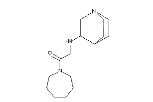 1-(azepan-1-yl)-2-(quinuclidin-3-ylamino)ethanone