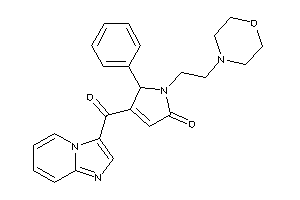 4-(imidazo[1,2-a]pyridine-3-carbonyl)-1-(2-morpholinoethyl)-5-phenyl-3-pyrrolin-2-one