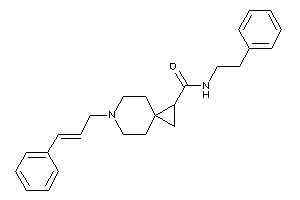 6-cinnamyl-N-phenethyl-6-azaspiro[2.5]octane-2-carboxamide