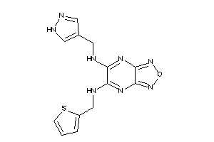Image of 1H-pyrazol-4-ylmethyl-[5-(2-thenylamino)furazano[3,4-b]pyrazin-6-yl]amine