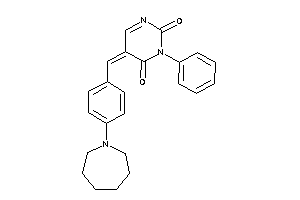 5-[4-(azepan-1-yl)benzylidene]-3-phenyl-pyrimidine-2,4-quinone